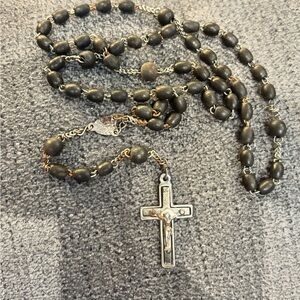 Vintage rosary stamped France